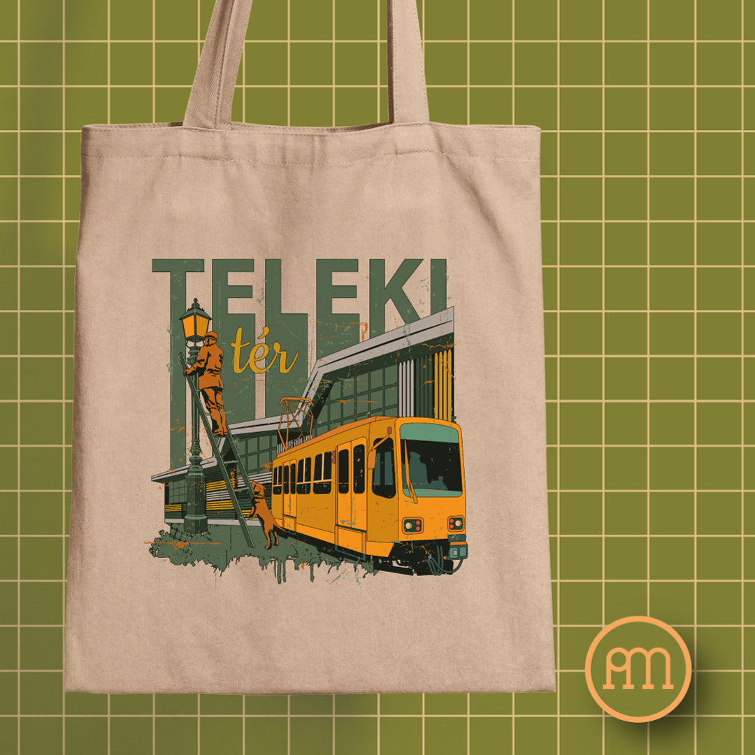 Teleki tér - vászontáska